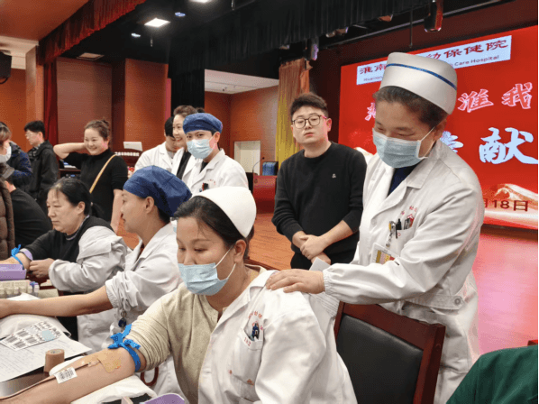院网站-热血江淮我带头 履职担当显初心——淮南市妇幼保健院组织开展无偿献血活动788